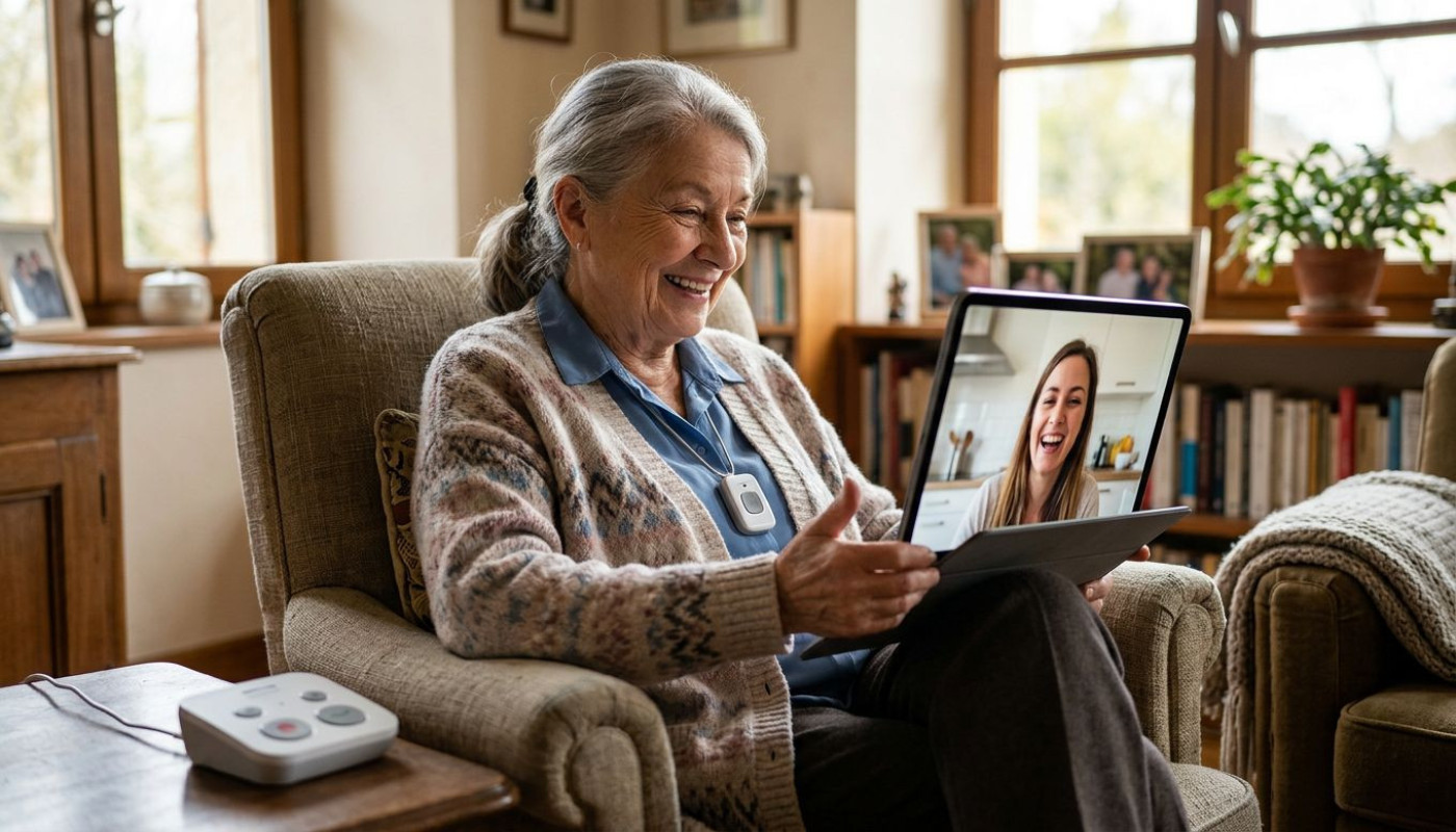 Téléassistance connectée : un nouveau lien social pour nos aînés isolés